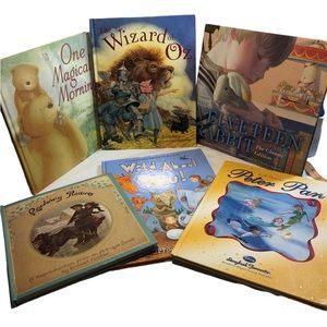 Lot of 6 Large Hardcover Children’s Books
